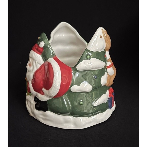 LENOX Rudolph The Red Nosed Reindeer Ceramic Porcelain Votive Candle Holder - Picture 6 of 11